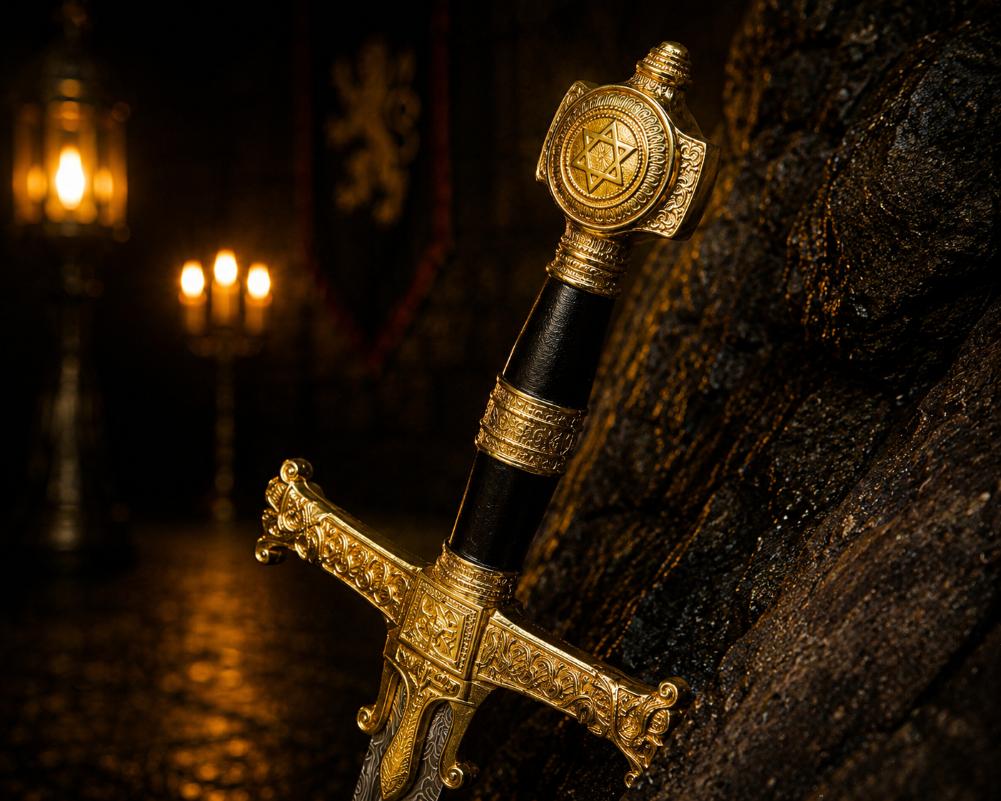 Handmade Forged Great Sword Engraved Blade, Medieval Decorative Damascus Sword for Display Halloween Christmas gift