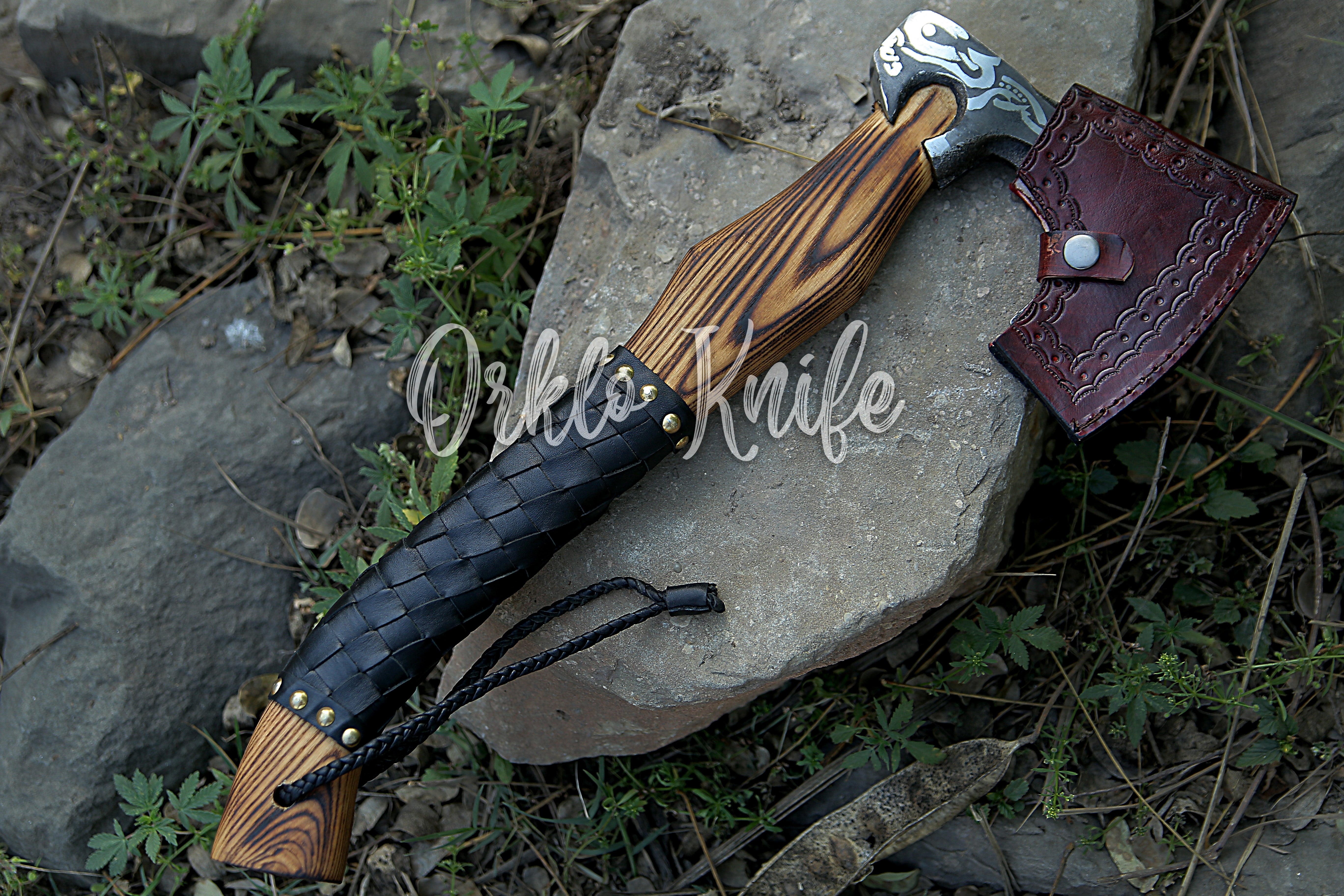 Viking Carbon steel Axe - Orkloknife