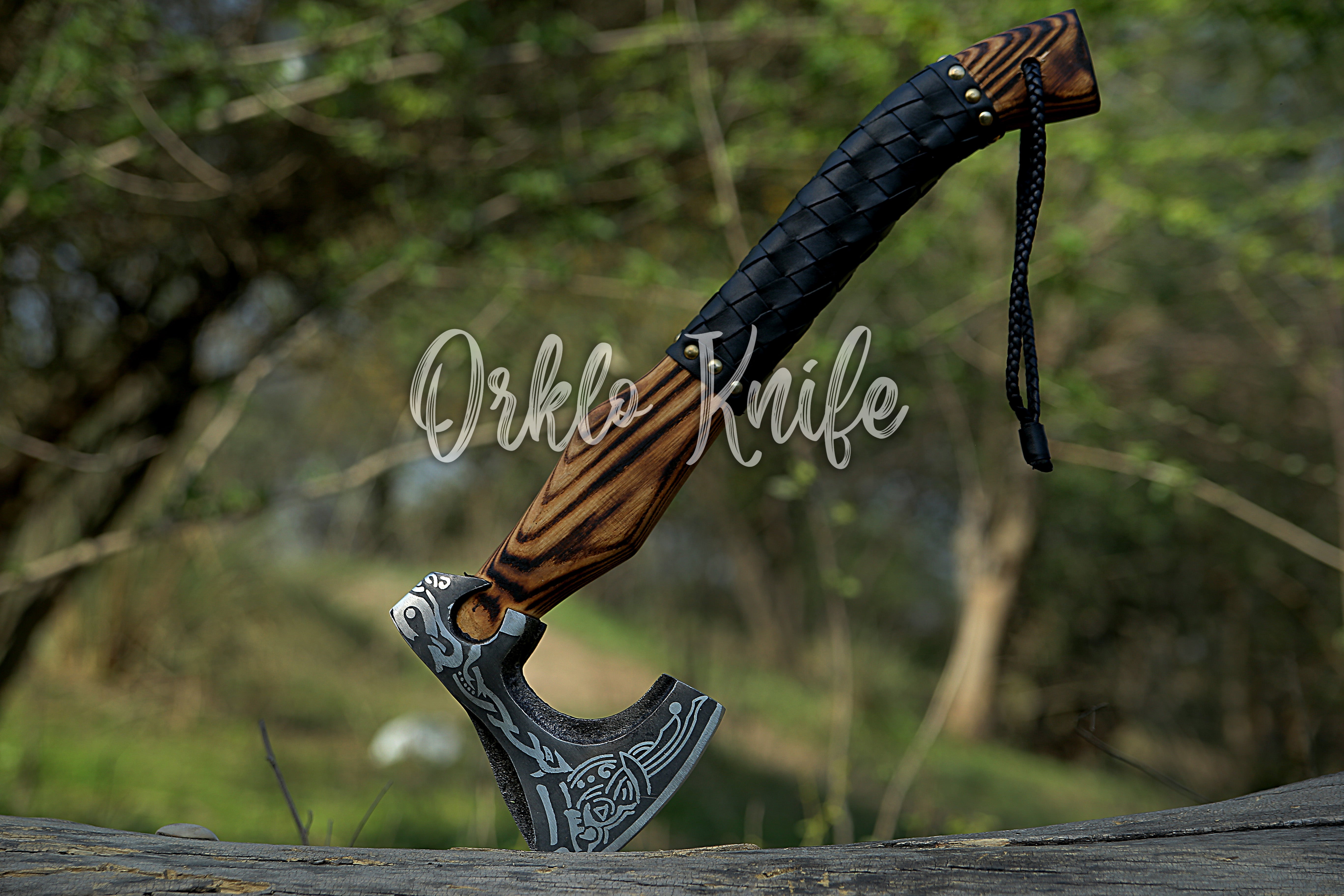 Viking Carbon steel Axe - Orkloknife