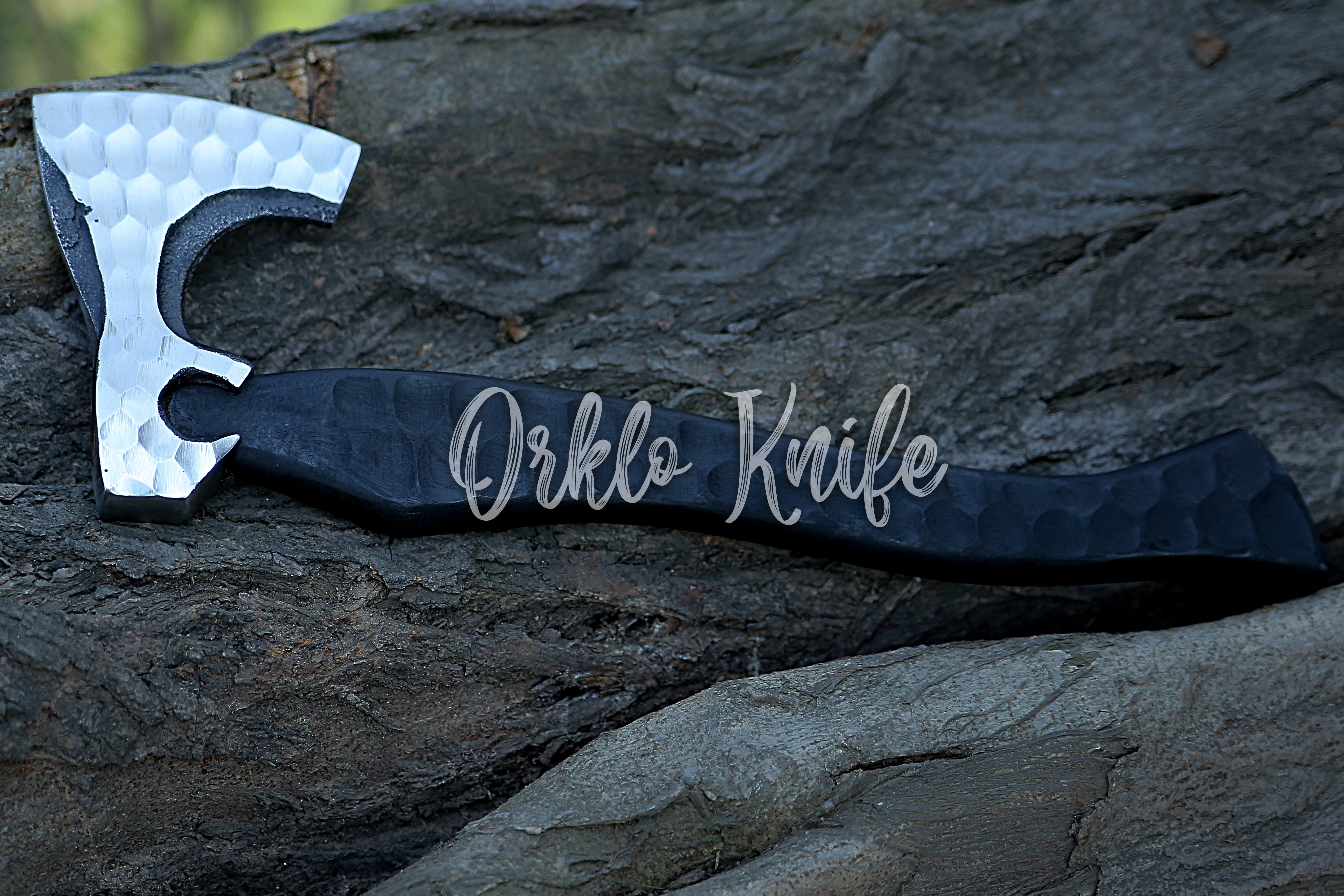 Viking Carbon Steel Axe - Orkloknife