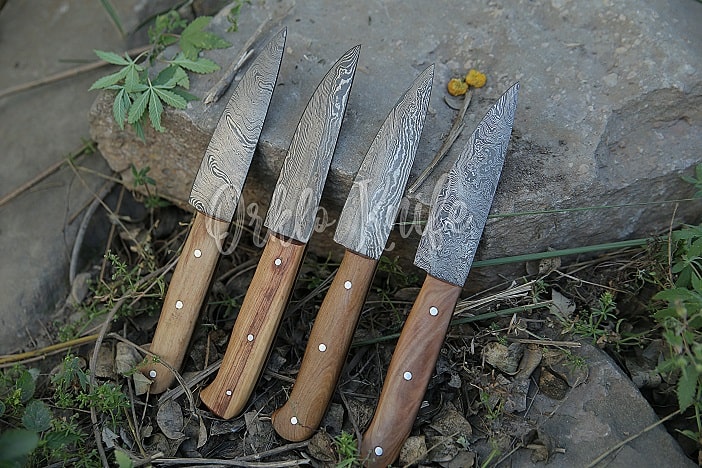 damascus steak knives for sale