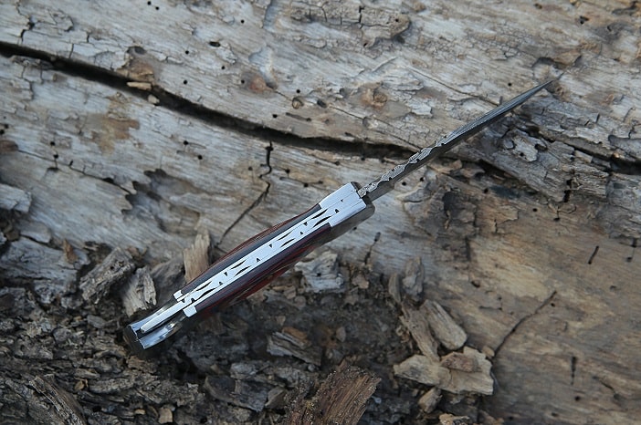 damascus steel pocket knives