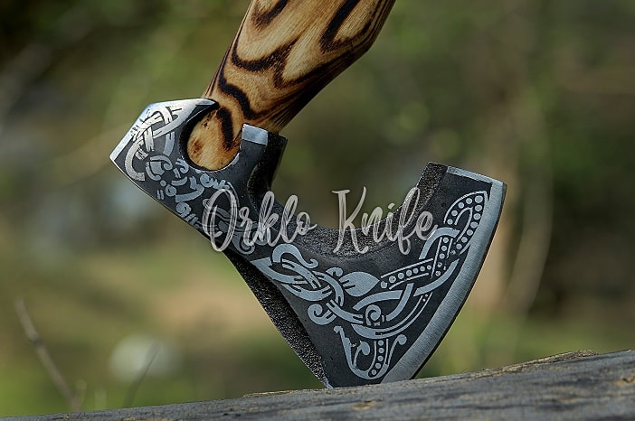 handmade viking axe
