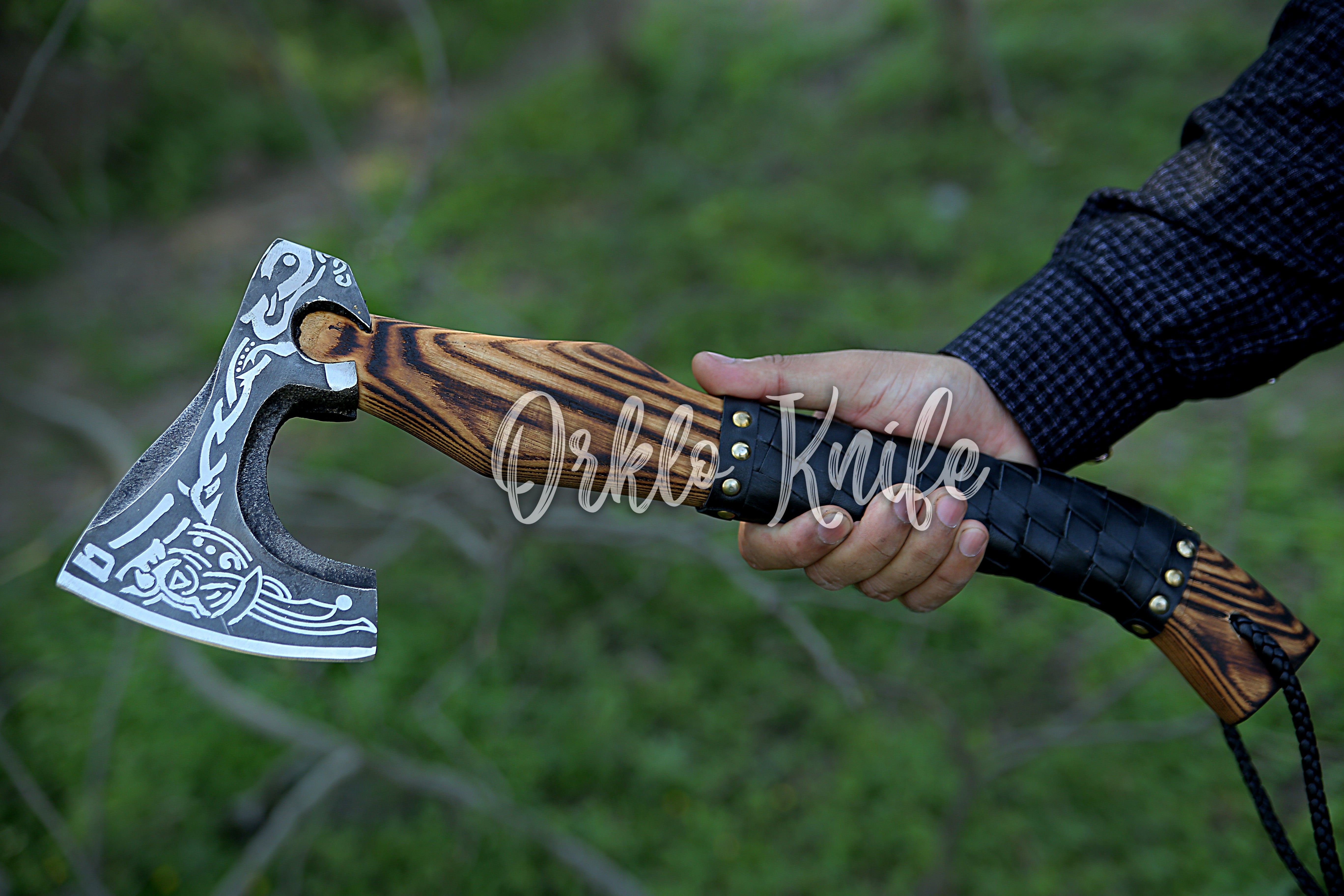 Viking Carbon steel Axe - Orkloknife