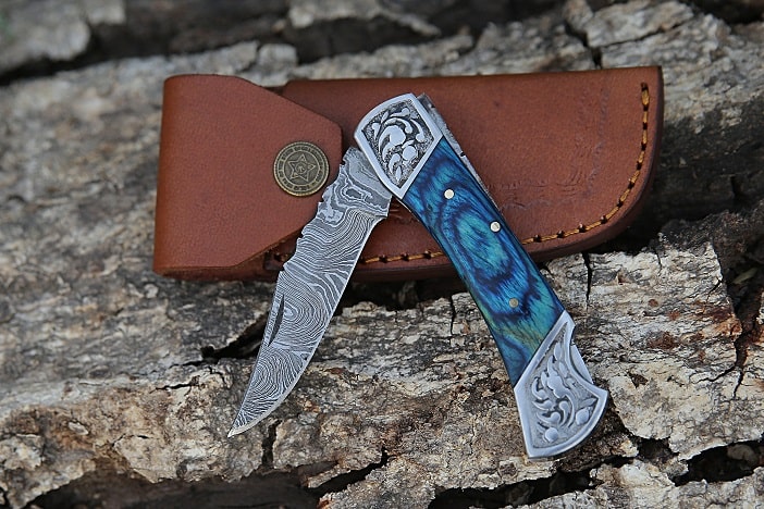 laser engraved pocket knife