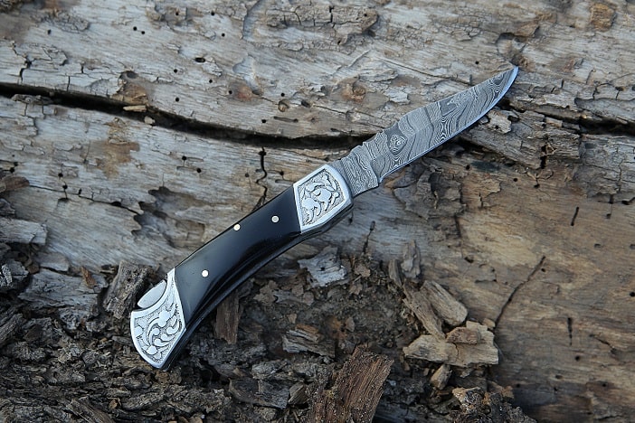 matte black pocket knife