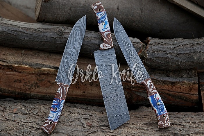 old timer 3 piece knife set