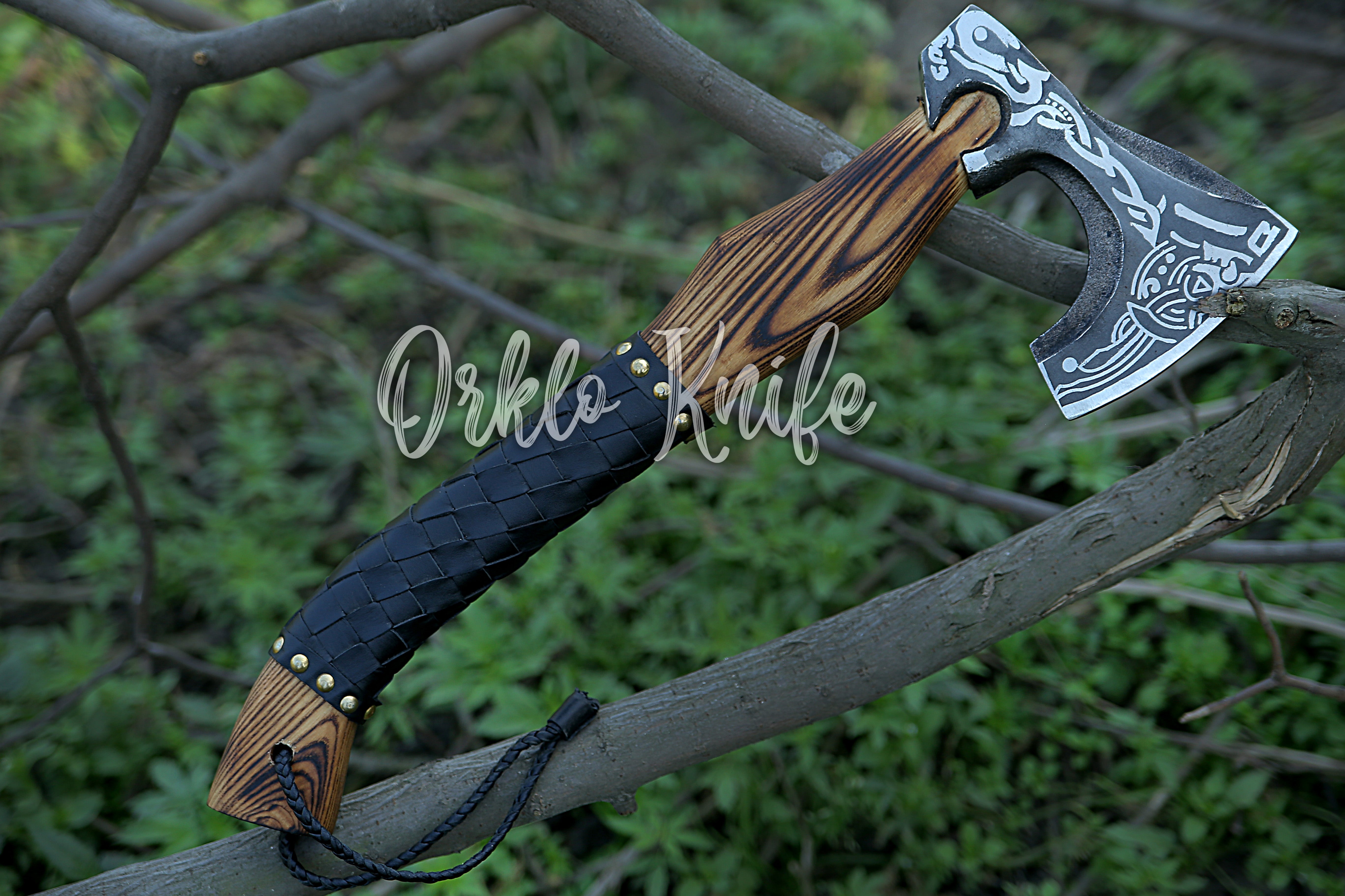 Viking Carbon steel Axe - Orkloknife