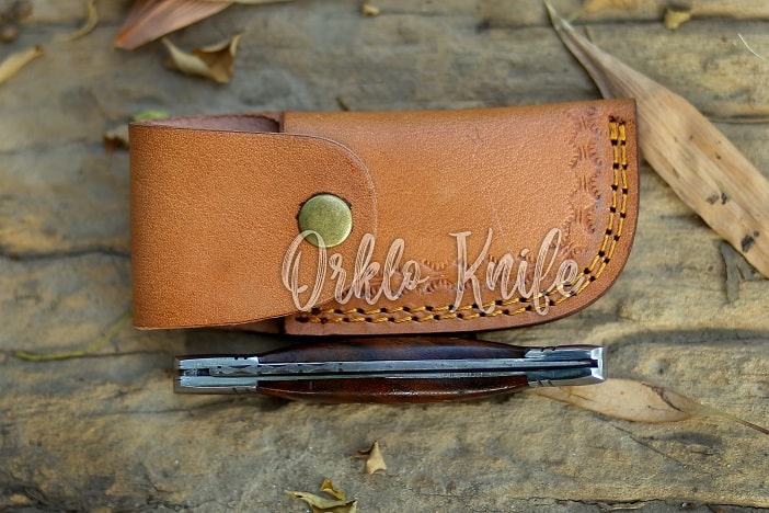 rosewood handle knife set