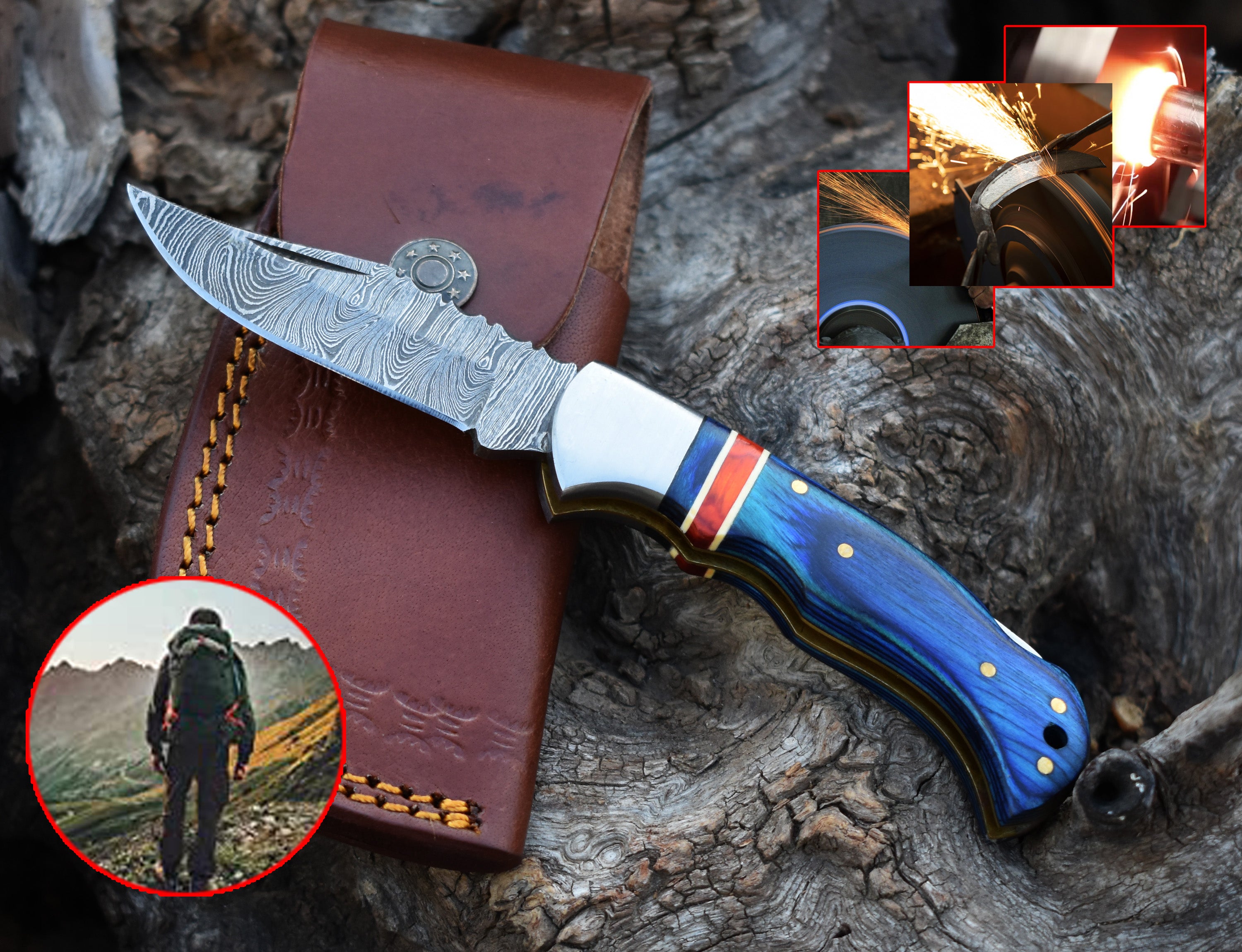 Hunting Knife,Pocket Knife,Utility Knife,gift for deals men,