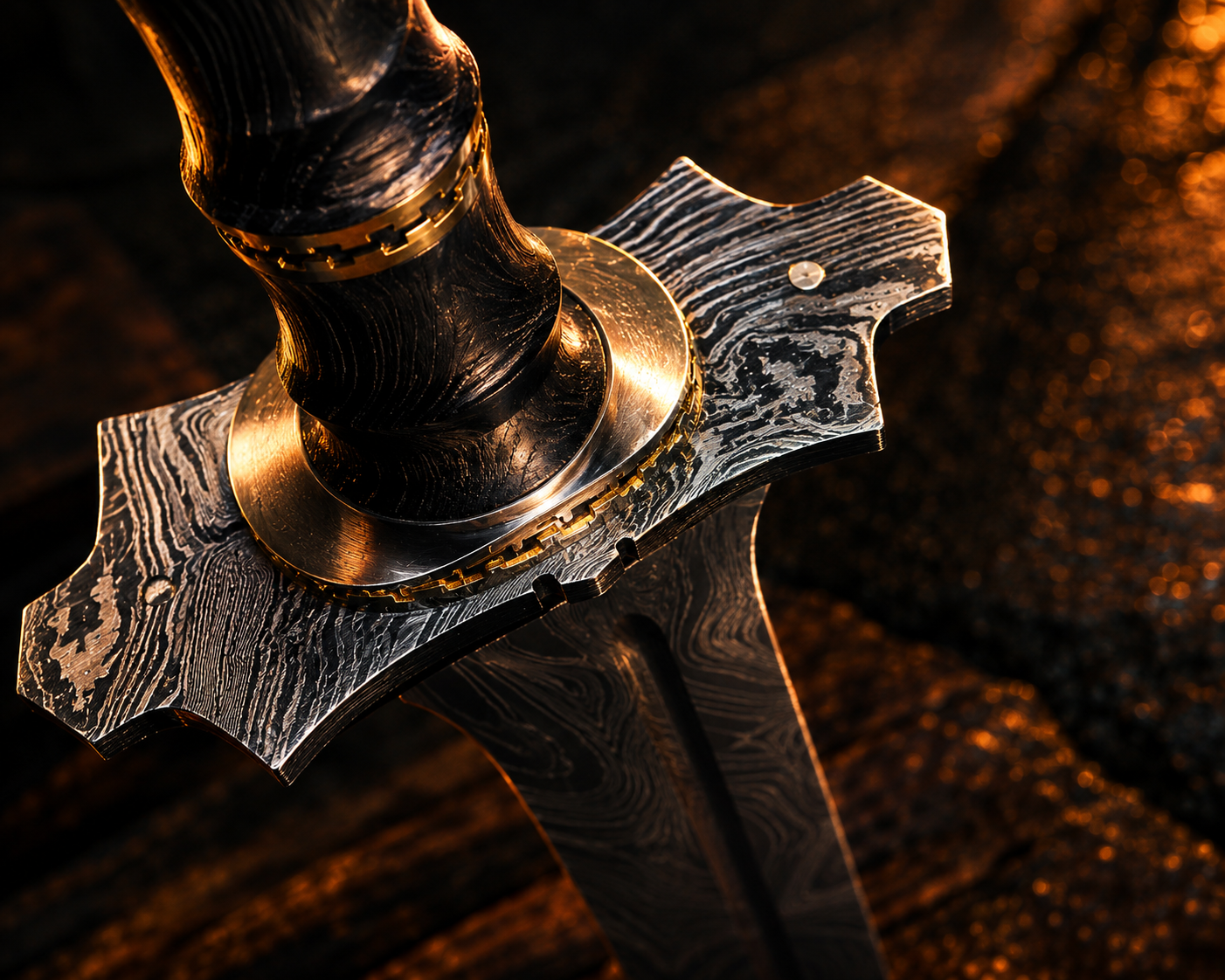 Handmade Raven mark Long Sword Fantasy Sword with Engraved Blade, Medieval Decorative Sword for Display Halloween Gift for Dad